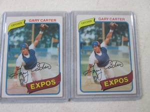 2 Rare Gary Carter Custom Cards...