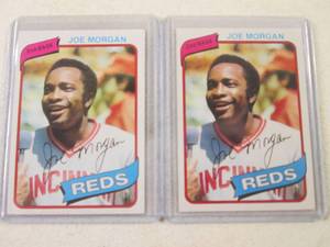 2 Rare Joe Morgan Custom Cards...