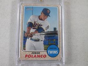 Rare Jorge Polanco Custom Card...