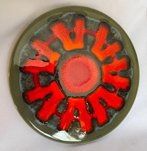 lot 142 image: Two Vintage Ceramic Glazed Hereford Italian Tiles