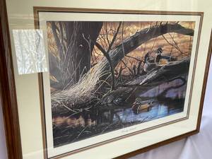 lot 156 image: Bruce Miller 1986 - Woody Solitude - Framed Art Print