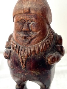 lot 89 image: Vintage Norwegian Gnome Wood Carving