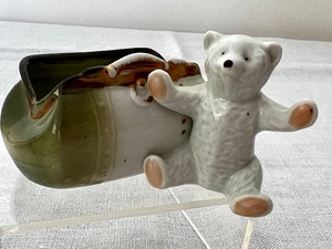 lot 204 image: Three Antique German Bisque Fairing Pieces