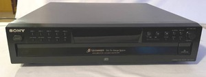 lot 163 image: Sony 5 CD Changer Disc Exchange System Model CDP-CE275