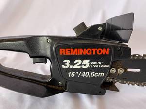 lot 178 image: Remington 16 Inch 3.25 HP Electric Chainsaw Model 0980031J