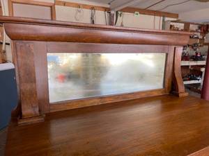 lot 186 image: Vintage Side Board with Mirror