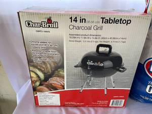 lot 192 image: Char- Broil 14 Inch Charcoal Grill with Charcoal