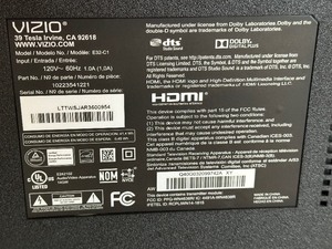 lot 301A image: VIZIO 31 Television