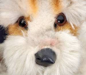 lot 319 image: Vintage Steiff Junior Treff Wire Haired Fox Terrier 288235
