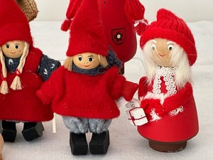 lot 95A image: Christmas Nisse - Santa and More Swedish Figurines