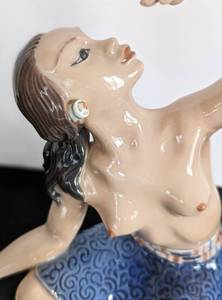 lot 40A image: Jens Peter Dahl Jensen Oriental Dancer Porcelain Figurine #1352
