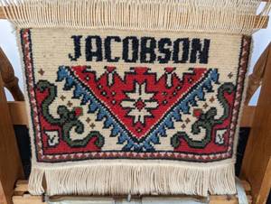 lot 229 image: Decorative Miniature Weaving Loom