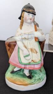 lot 234 image: Antique Victorian Fairing Porcelain Match Holders