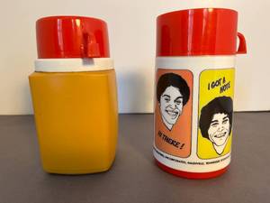 lot 18 image: 1975 NFL Thermos & 1977 Welcome Back, Kotter thermos by Aladdin