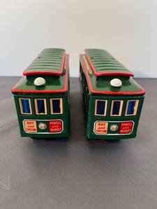 lot 26 image: 2 San Francisco Cable Cars, tin