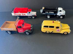 lot 60 image: 4 trucks  mainly Matchbox