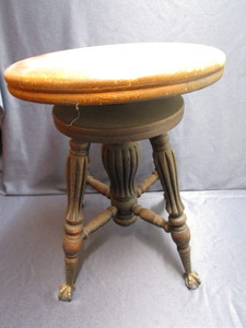 Antique Organ Stool
