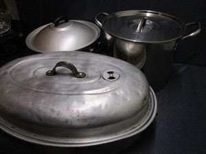 Vintage Roaster & Kettles