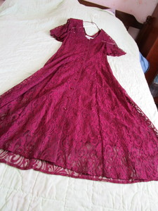 Lacy Dress & Under Slip