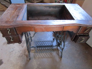 Base for Antique Treadle Machine