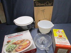 Pampered Chef & Vintage Kitchenwares