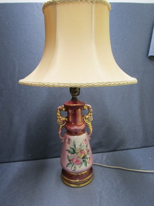 Table Lamp - Pansies