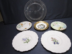 Plates with Cake
