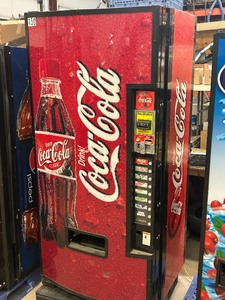 Coca-Cola Bottled Pop Vending Machine