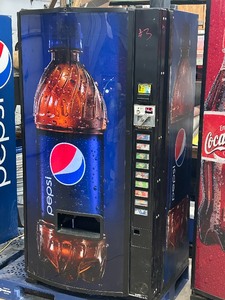 Pepsi Bottled Pop Vending Machine