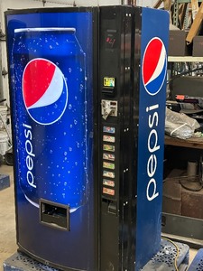 Pepsi Canned Pop Vending Machine