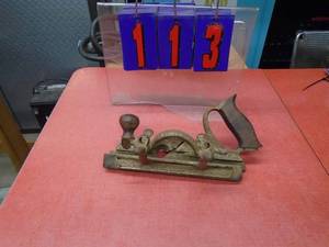 Stanley No. 46 plow plane. No blade. Nice handles. Good condition. As shown.