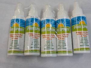 lot 27 image: 5 - 4 oz Pain Spray exp 072023...