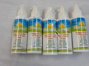 lot 28 image: 5 - 4 oz Pain Spray exp 072023...