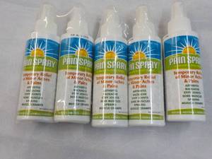 lot 29 image: 5 - 4 oz Pain Spray exp 072023...