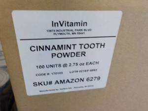 lot 80 image: Case of 100 - 2.7 Jars Invitamin Ch...