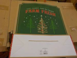 lot 101 image: 24 Wondershop Large Holiday Bags...