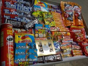 lot 128 image: All Snacks and Candy Pictured- some...