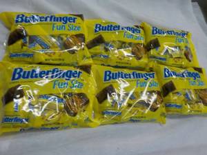 lot 143 image: 6 - 10.2 oz Bags Butterfinger Fun S...