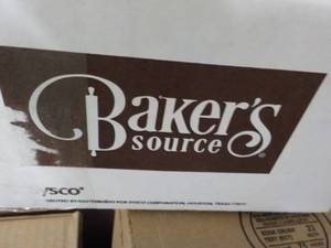 lot 153 image: Case of Frozen Bakers Source Choco...