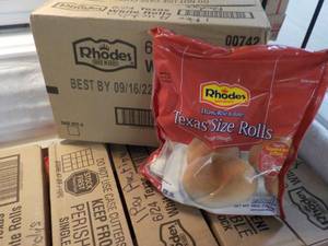 lot 158 image: Case of 6 Frozen 24 Count Rhodes Te...