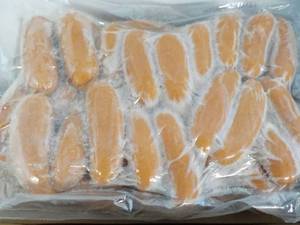 lot 165 image: 11 lb. Frozen Pkg Knockwurst...