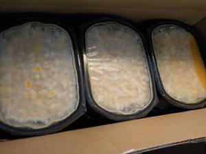 lot 169 image: Case of 12 Frozen Macaroni and Chee...