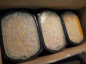 lot 172 image: Case of 12 Frozen Macaroni and Chee...