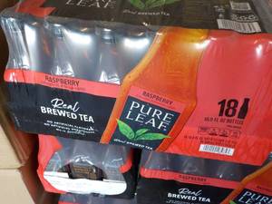 lot 199 image: 18 Pack Pure Leaf Raspberry Brewed ...