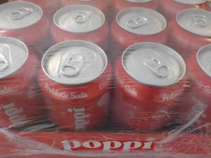 lot 211 image: 12 pack Poppi Prebiotic Classic Col...