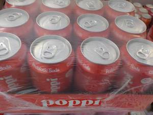 lot 213 image: 12 pack Poppi Prebiotic Classic Col...
