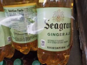 lot 248 image: 24 Pack Seagrams Ginger Ale...