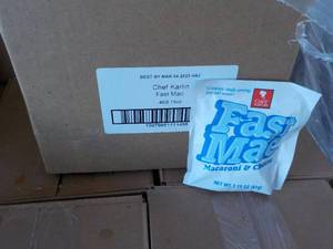lot 249 image: 6 - 40 Count Fast Mac Macaroni and ...
