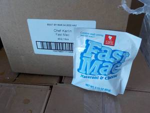 lot 252 image: 6 - 40 Count Fast Mac Macaroni and ...