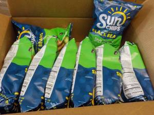 lot 268 image: 8 - 7 oz Bags Sun Chips Spicy Jalap...